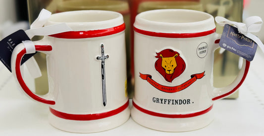New Rae Dunn x Harry Potter ceramic coffee mug GRYFFINDOR
