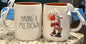 New Rae Dunn x Pixar’s Inside Out ceramic coffee mug HAVING A MELTDOWN