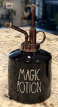 New Rae Dunn black ceramic Halloween decor mister MAGIC POTION