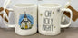 New Rae Dunn ceramic Christmas coffee mug OH HOLY NIGHT