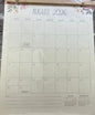 New Rae Dunn bamboo wall hanging 2026/2027 calendar