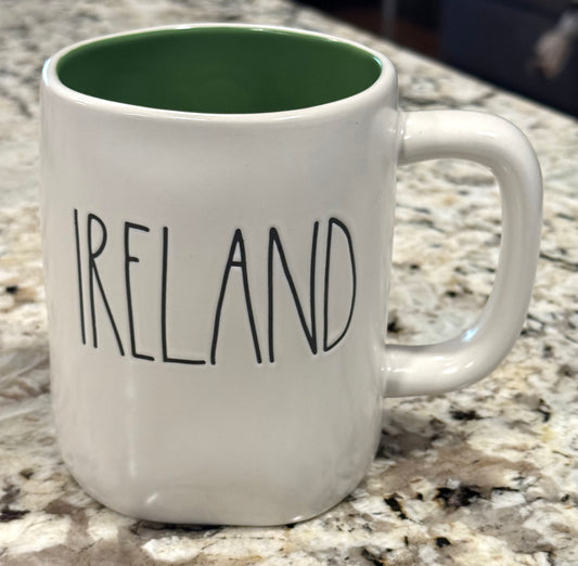 New Rae Dunn St. Patrick’s Day ceramic coffee mug ☘️ IRELAND