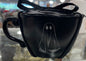 New release Rae Dunn black ceramic measuring cup set Halloween ghost decor