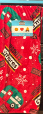 New Rae Dunn red Hershey’s SMORE’S oversized camper throw blanket 60x70