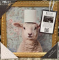 New Design District framed art 12x12 Easter Lamb  bathroom photo
