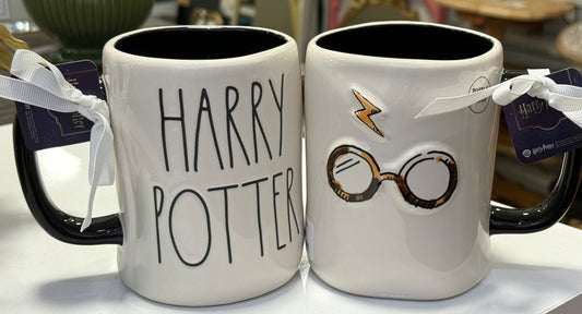New Rae Dunn x HARRY POTTER eyeglasses ceramic coffee mug