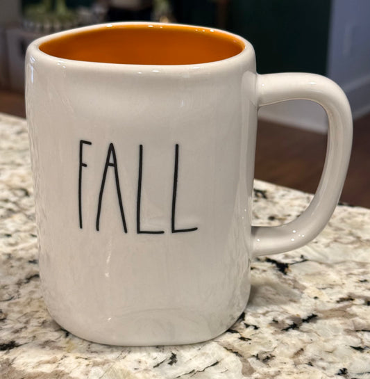 New Rae Dunn white ceramic mug FALL Y’ALL