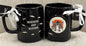 New Rae Dunn x Lilo & Stitch black iridescent ceramic coffee mug MISCHIEF AND MAYHEM