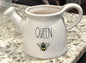 New Rae Dunn ceramic QUEEN BEE watering can