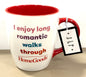 New ceramic LOVE WALKING HOMEGOODS coffee mug