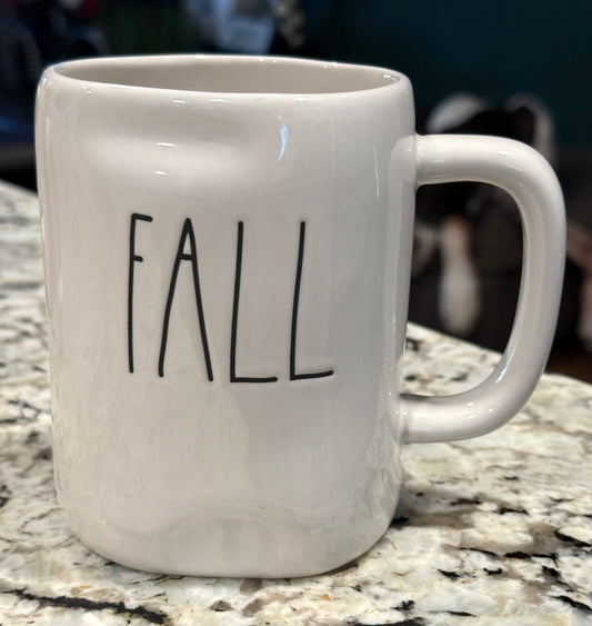 New Rae Dunn fall ceramic coffee mug FALL