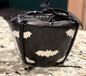 New Rae Dunn black ceramic bat print Halloween measuring cup set