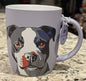 New soft touch dog face coffee mug-BOXER