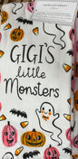 New Cupcakes and Cashmere 3-piece Halloween kitchen hand towel set GIGI’S LITTLE MONSTERS