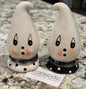 New ceramic Joanna Parker Gus Halloween decor salt and pepper shaker set