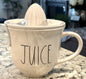New Rae Dunn white ceramic juicer JUICE