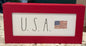 New Rae Dunn red USA 🇺🇸 sign decor
