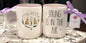 New Rae Dunn white ceramic coffee mug SPRING IS IN THE AIR