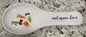 New Rae Dunn white ceramic veggie spoon rest  REST SPOON HERE