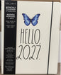 New Rae Dunn softback 8x10 monthly planner 2026-2027 butterfly