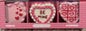 New Sweet Treats resin 3-piece faux 🎂 heart shaped Valentines Day cake decor