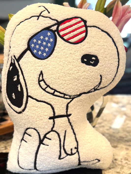 New Peanuts Snoopy July 4th Americana USA 🇺🇸 pillow decor