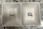 Rae Dunn white ceramic trinket tray YOU’RE PRETTY
