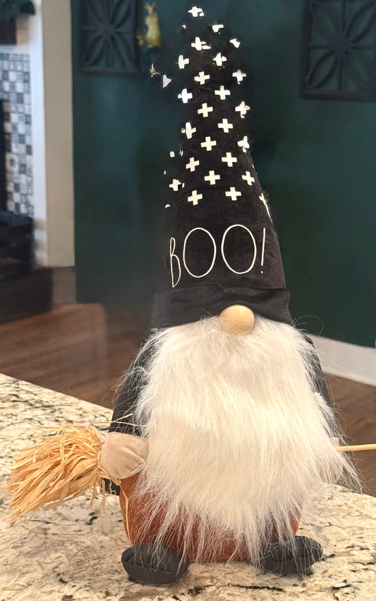 New Rae Dunn plush Halloween gnome decor BOO! 👻