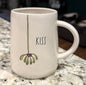 New Rae Dunn retired CHRISTMAS ceramic coffee mug KISS
