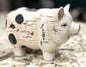New white resin Farmline tiered tray decor Pig 🐖
