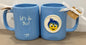 New Rae Dunn x Inside Out Movie ceramic coffee mug LET’S DO THIS-Joy