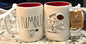 New Rae Dunn x Peanuts Snooy ceramic Football coffee mug decor FUMBLE