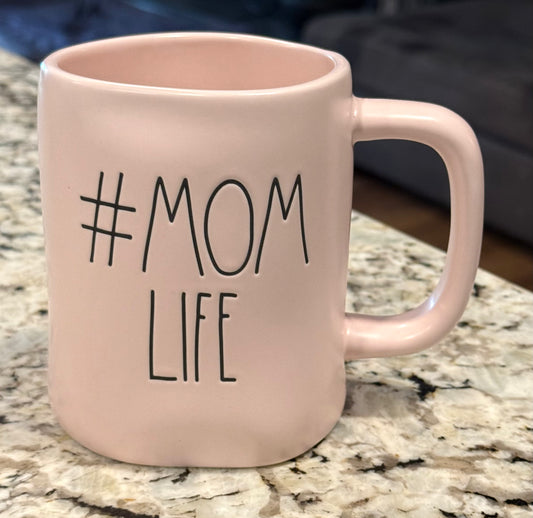 New Rae Dunn pink ceramic coffee mug #MOMLIFE