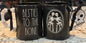 New Rae Dunn black ceramic Halloween coffee mug BESTIES TO THE BONE
