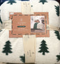 New Aspen plush Christmas’s tree bedding blanket FULL/QUEEN 90x90