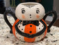 New ceramic Joanna Parker spider ghost Halloween coffee mug