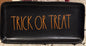 New Rae Dunn black ceramic 10x5 TRICK OR TREAT Halloween decor serving platter