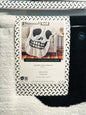 New viral Cupcakes & Cashmere white & black Skeleton Skull face throw blanket bedding 50x60