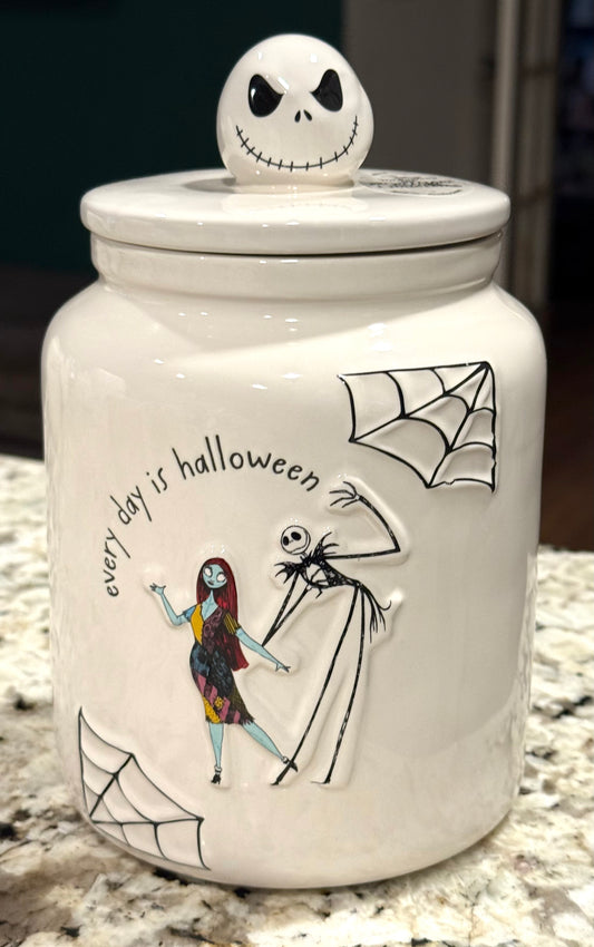 New Rae Dunn x Nightmare before Christmas EVERYDAY IS HALLOWEEN
