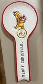 New Rae Dunn x Winnie the Pooh ceramic MERRY CHRISTMAS spoon rest