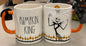 New Rae Dunn x Nightmare before Christmas ceramic Halloween coffee mug THE PUMPKIN KING