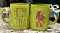 New Rae Dunn x Scooby Doo green ceramic coffee mug HEEBIE JEEBIES