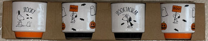 New Rae Dunn x Peanuts Snoopy ceramic Halloween 4-piece ramekin set