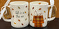 New Rae Dunn x Peanuts Snoopy ceramic coffee mug FALL IS IN THE AIR
