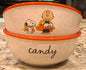 New Rae Dunn x Peanuts ceramic Snoopy 2-piece CANDY bowl set