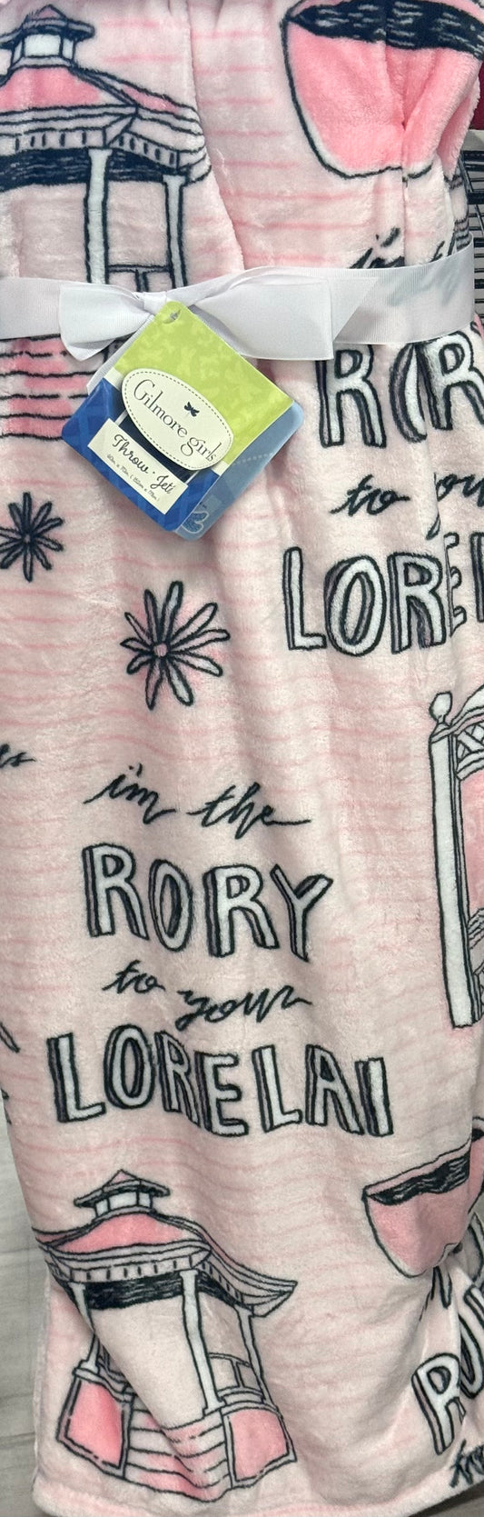 New pink Gilmore Girls 60x70 oversized fall throw blanket