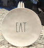 New Rae Dunn melamine 4-piece plate set EAT 8”