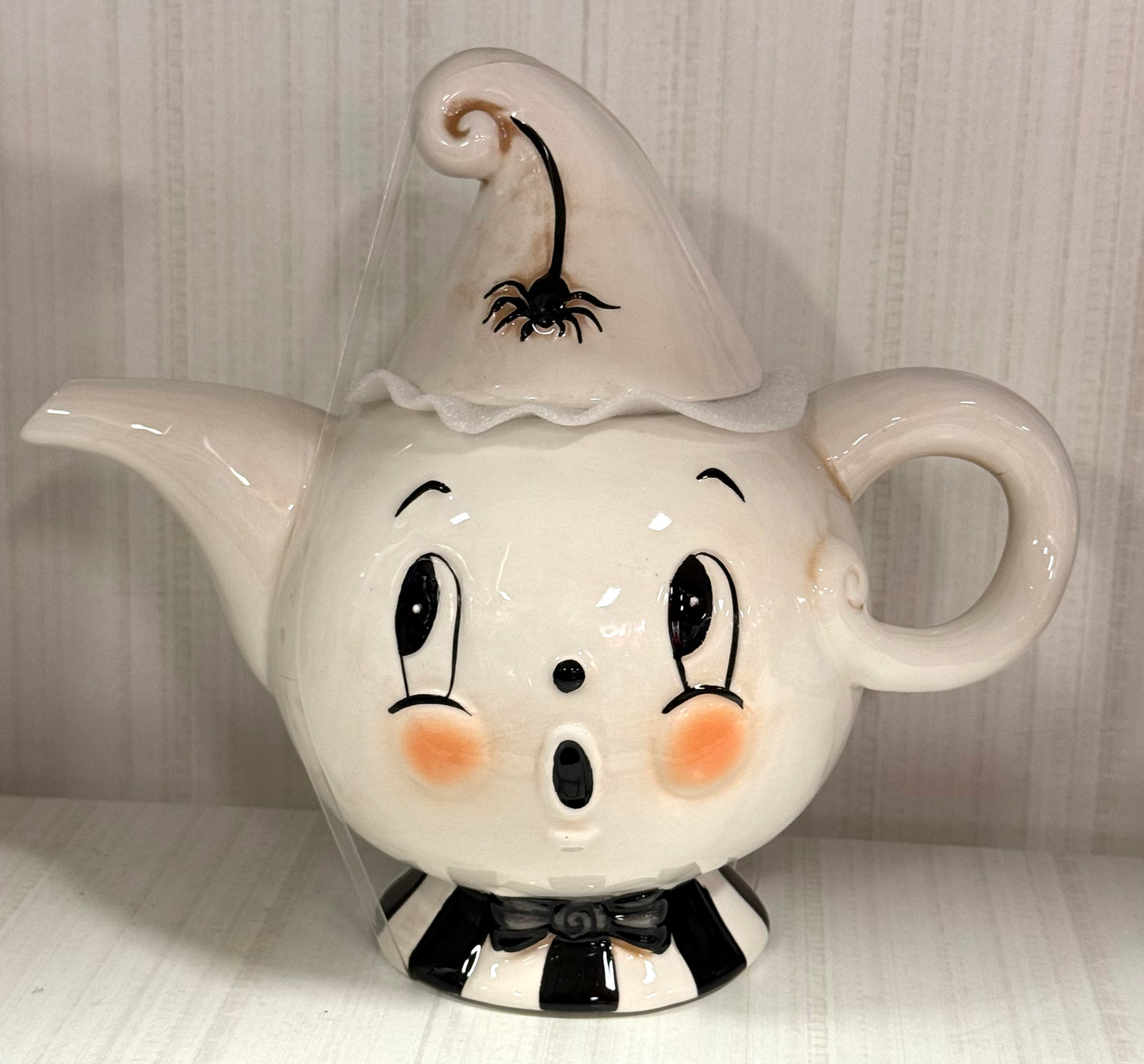 New Joanna Parker ceramic Gus teapot Halloween decor 2026