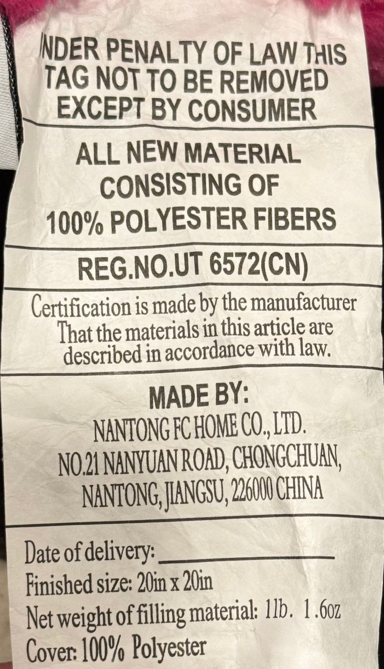 New Cupcakes and Cashmere pink ombre heart pillow