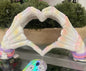 New pastel Halloween heart hands friendship bracelet decor